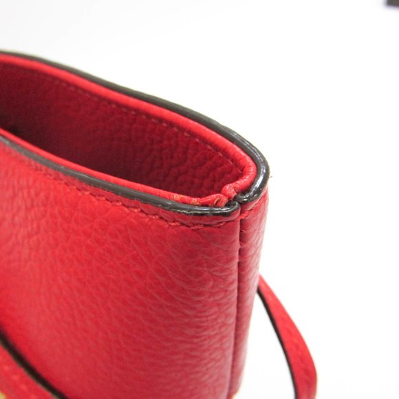 JIMMY CHOO Women,Men Leather,Raffia Shoulder Bag,Tote Bag Multi-color,Red Color - Picture 5 of 9